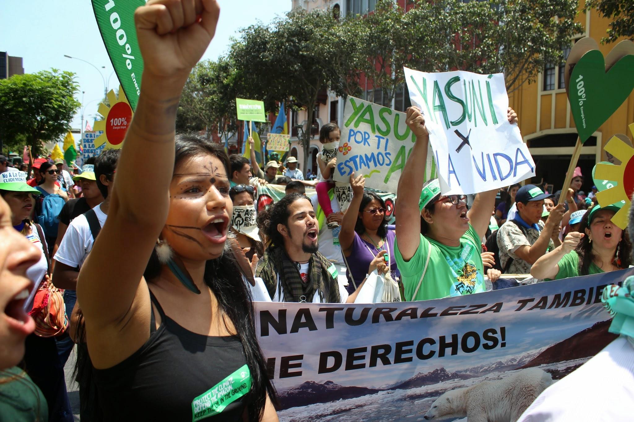 Aw Yasuni Protest Amazon Watch